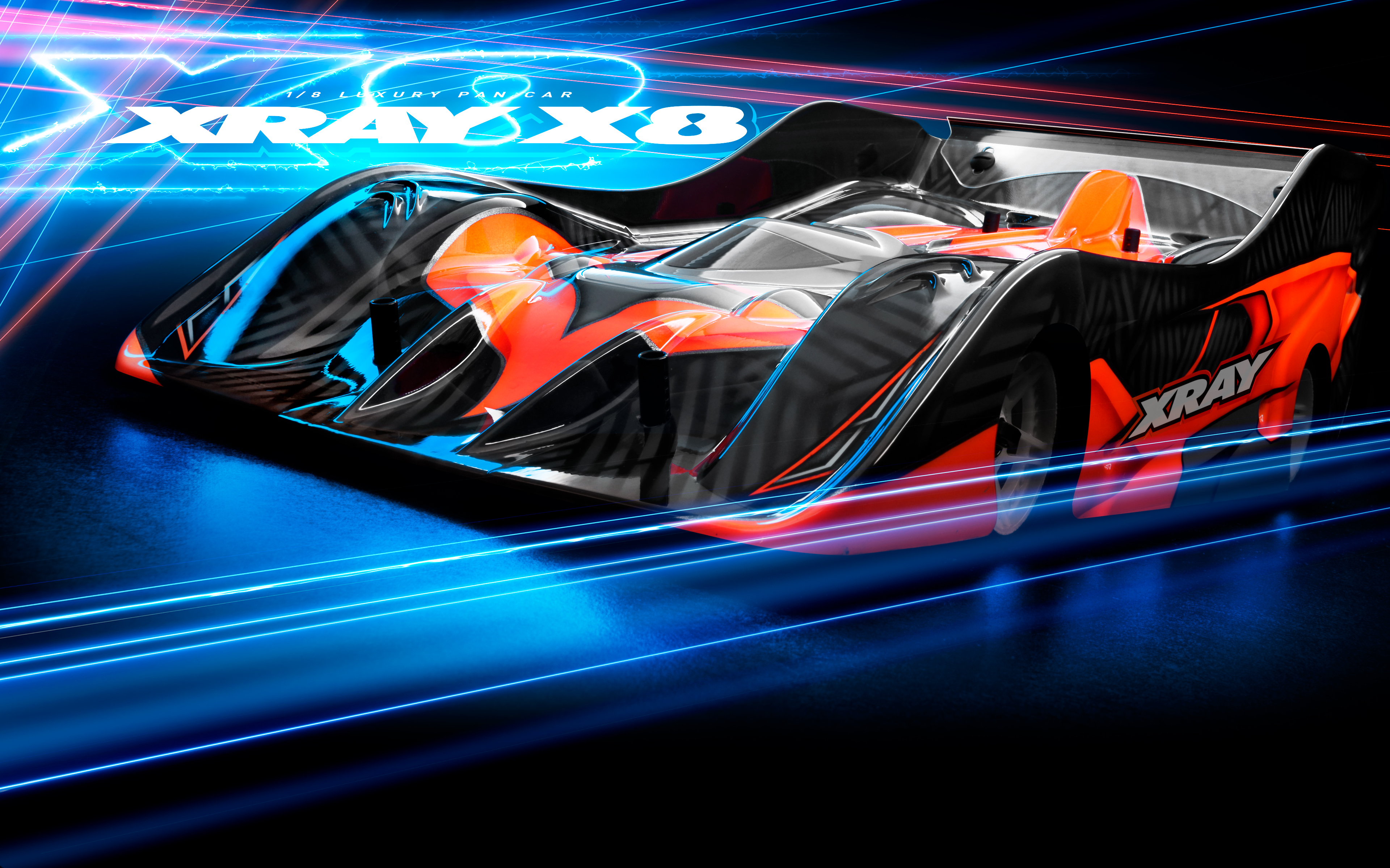 XRAY X8 2024 - 1/8 Electric On-Road Pan Car - Latera Racing