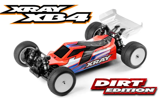 XRAY XB4D 2024 - 1/10 4WD Electric Off-Road Buggy Kit - Dirt