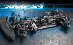 XRAY X4 2022 - 1/10 Luxury 4WD Electric Touring Car Kit - Graphite